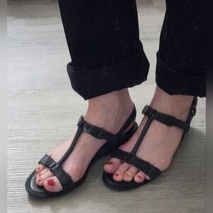 BORN 10 Slingback Crown Chic Black Women's Sandals Comfy Sexy